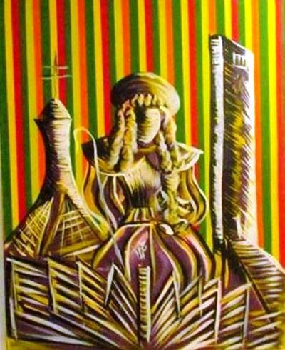 Héctor Urdaneta-Ciudad código Arte, Pintura, Cinetismo, Cultura, Barquisimeto, Venezuela