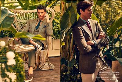 Massimo Dutti, Gonzalo Machado, Oriol Elcacho, Garrett Neff, Personal Tailoring, spring 2016, lookbook, Suits and Shirts, tailored, Made in Spain, 