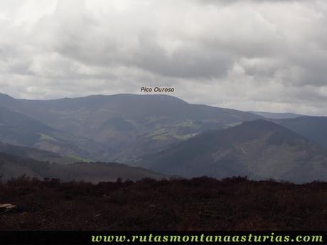 Pico Ouroso desde el Pousadoiro