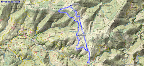 Mapa ruta Caborcos Pousadoiro Mapa ruta Caborcos Pousadoiro