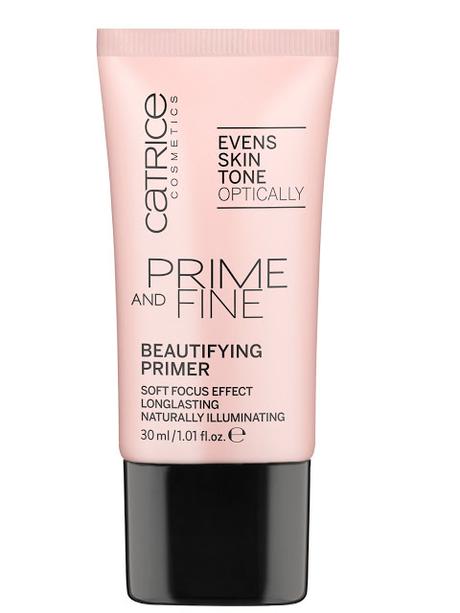 Todo lo necesario para un rostro definido y libre de imperfecciones Prime and Fine Beautifying Primer, catrice