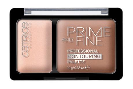Todo lo necesario para un rostro definido y libre de imperfecciones Prime and Fine Contouring Palette, catrice