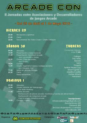 ¡En directo desde la 2ª Arcade Con! ¡En directo desde la 2ª Arcade Con!