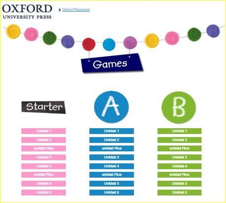 Oxford Playschool: motivador recurso para aprender Inglés