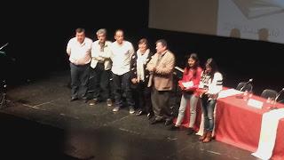 Cronica de la ceremonia del  XXVI Concurso Narraciones Cortas Luis Landero