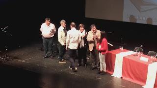 Cronica de la ceremonia del  XXVI Concurso Narraciones Cortas Luis Landero