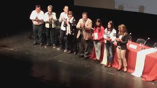 Cronica de la ceremonia del  XXVI Concurso Narraciones Cortas Luis Landero