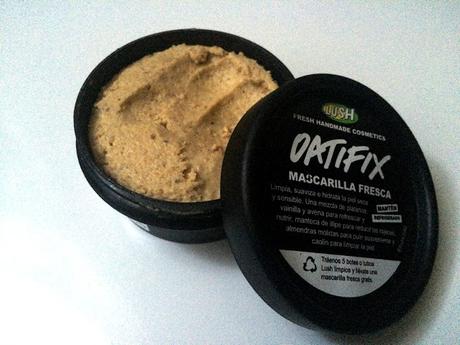 Lush: mascarilla fresca Oatifix Lush: mascarilla fresca Oatifix