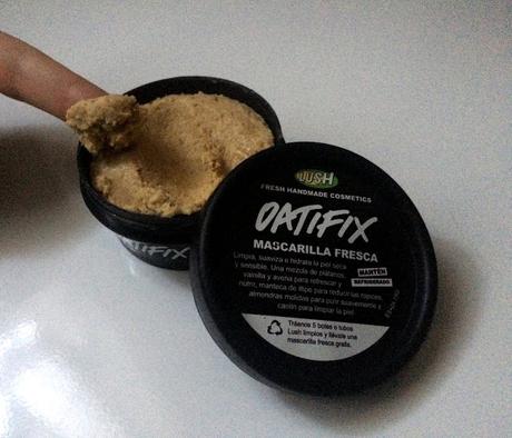 Lush: mascarilla fresca Oatifix Lush: mascarilla fresca Oatifix