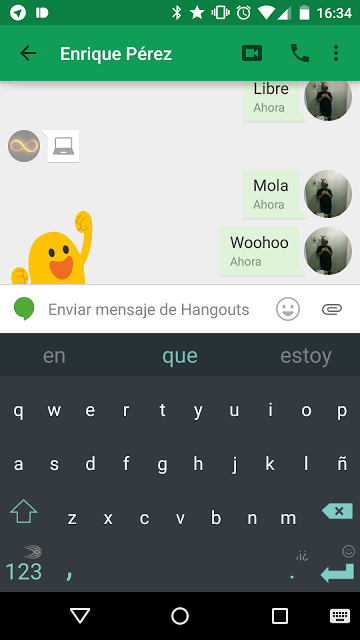 Como utilizar los muñecos ocultos en Hangouts Como utilizar los muñecos ocultos en Hangouts