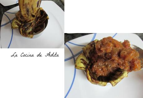 Saquitos de verduras con gulas