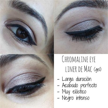 Mi opinión sobre el gel eye liner Chromaline de Mac (tono Black black)