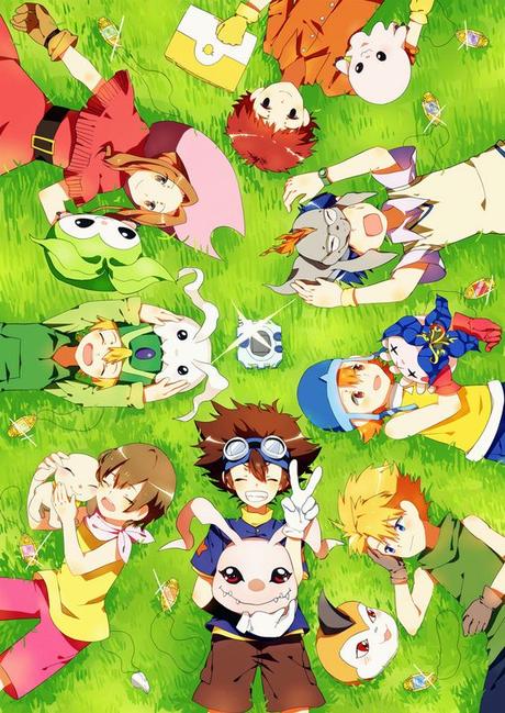 Wrap Up: Abril 2016 Digimon Adventure || The original DigiDestined with their #digimon. Read my review for the Digimon Tri movie: http://www.animedecoy.com/2016/01/digimonTri1.html~: