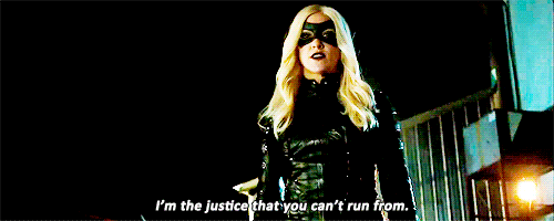 Laurel como Black Canary en 'Arrow' Laurel como Black Canary en 'Arrow'