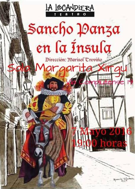 ¡Sancho Panza en la Ínsula en la Sala Margarita Xirgú!