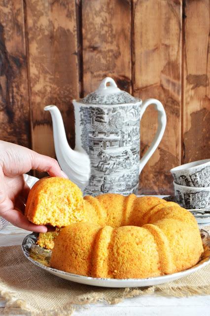 Bundt cake de zanahoria y almendra