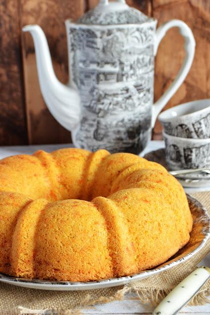 Bundt cake de zanahoria y almendra