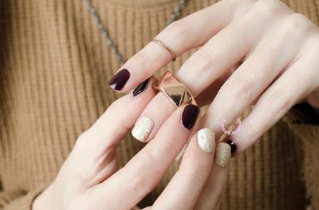 ♔ Manimonday - uñas otoñales  / Nail Art ❀