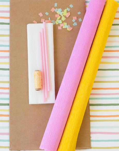 DIY piñata con forma de pastel de cumpleaños DIY piñata con forma de pastel de cumpleaños