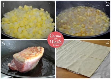 Solomillo Wellintong, solomillo con hojaldre, cebolla caramelizada, manzana, receta casera, fácil, rápida, Cocina con Marta Solomillo Wellintong, solomillo con hojaldre, cebolla caramelizada, manzana, receta casera, fácil, rápida, Cocina con Marta