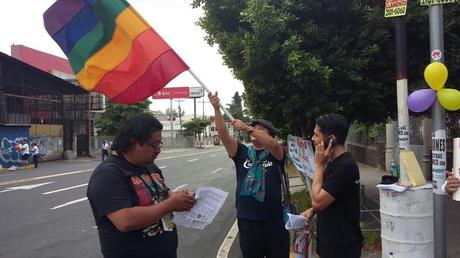 El Salvador. La comunidad LGBT reclama por mas derechos. el salvador 3