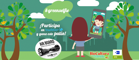 Comparte tu greenselfie y gana un patín eléctrico Comparte tu greenselfie y gana un patín eléctrico