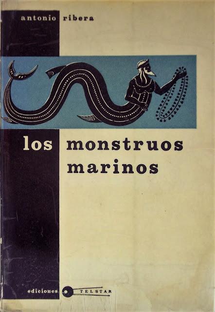 Portada para Los Monstruos Marinos por Antonio Ribera