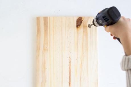 DIY | Haz un bonito tablero de madera para colgar mil y una cosas DIY | Haz un bonito tablero de madera para colgar mil y una cosas