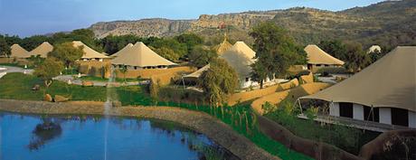 Celebra tu boda en un hotel de lujo en plena reserva de tigres - Foto: www.indovacation.net