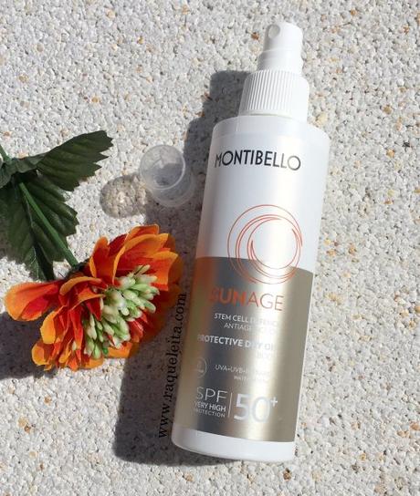 Bronceado y Protección Inteligente Anti-Edad con Protective Dry Oil SPF 50+ De Montibello