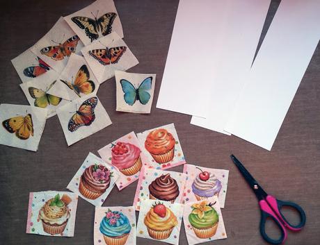Scrapbooking truco: Adornos con servilletas de papel Scrapbooking truco: Adornos con servilletas de papel