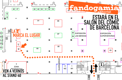 FANDOGAMIA EDITORIAL EN EXPOMANGA Y EL SALÓN DEL CÓMIC DE BARCELONA