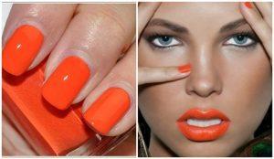 Tendencias en uñas primavera verano 2016 manicura naranja