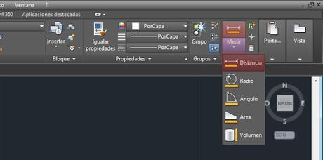 Consultar distancias en Autocad Consultar distancias en Autocad