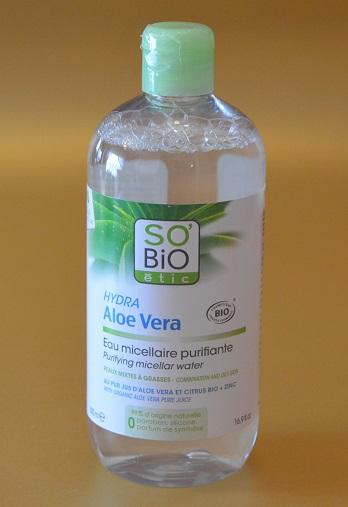 Una piel perfectamente purificada con los productos de la línea “Hydra Aloe Vera” de SO’BIO ÉTIC