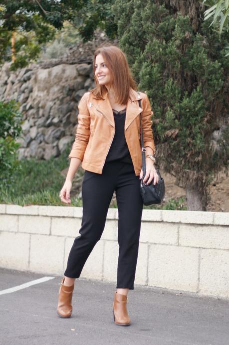 Negro con un toque camel Negro con un toque camel