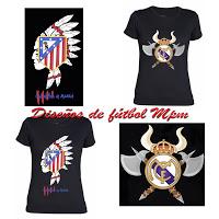 Camisetas y cojines para futboleros