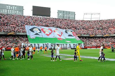 Sevilla 3-1 Shakhtar. ¡Ea, ea, ea, nos vamos a Basilea!