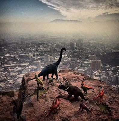 Los dinosaurios viajeros de Jorge Saenz