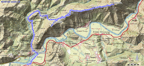 Mapa ruta Corona Castiello Triongo