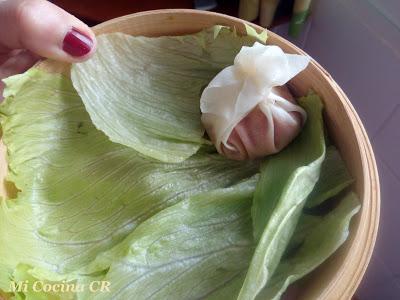 DIM SUM (RELLENOS DE CARNE PICADA CON CEBOLLETA) DIM SUM (RELLENOS DE CARNE PICADA CON CEBOLLETA)