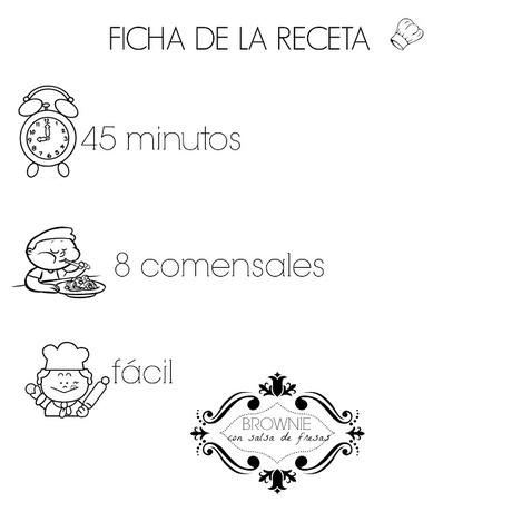 BROWNIE CON SALSA DE FRESAS BROWNIE CON SALSA DE FRESAS