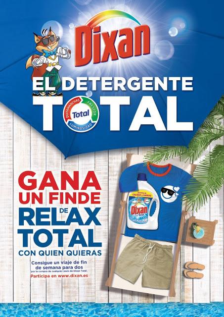 Dixan te regala un fin de semana de relax total Dixan te regala un fin de semana de relax total