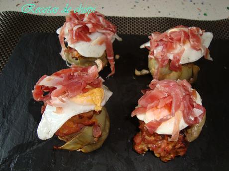 ALCACHOFAS CON JAMÓN