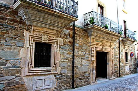 León. Villafranca del Bierzo. Camino de Santiago. La puerta del perdón