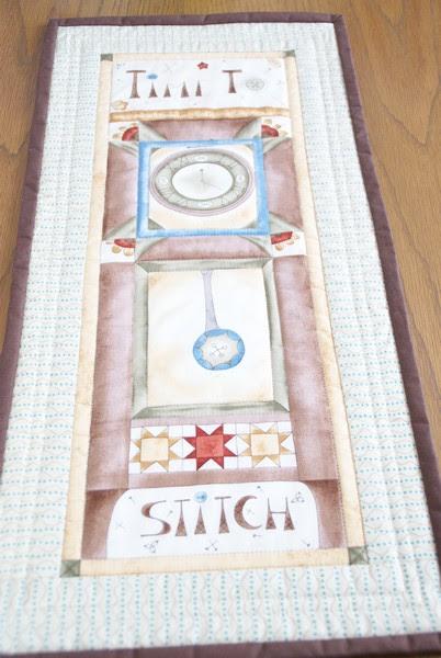 Panel “Time To Stitch” Panel “Time To Stitch”