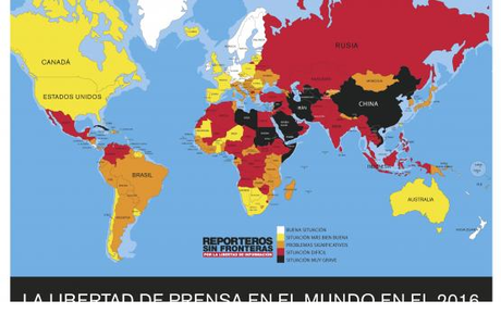 2016: Un año excepcional para la libertad de prensa.