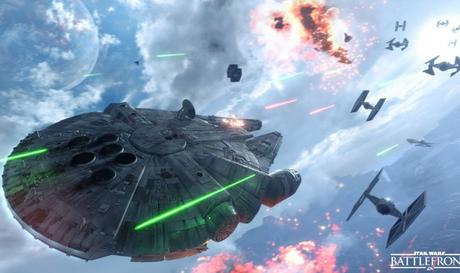 millenium falcon star wars battlefront