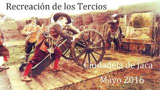 Los Tercios en la ciudadela de Jaca.