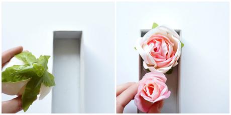 DIY: iniciales con flores para decorar BONITO